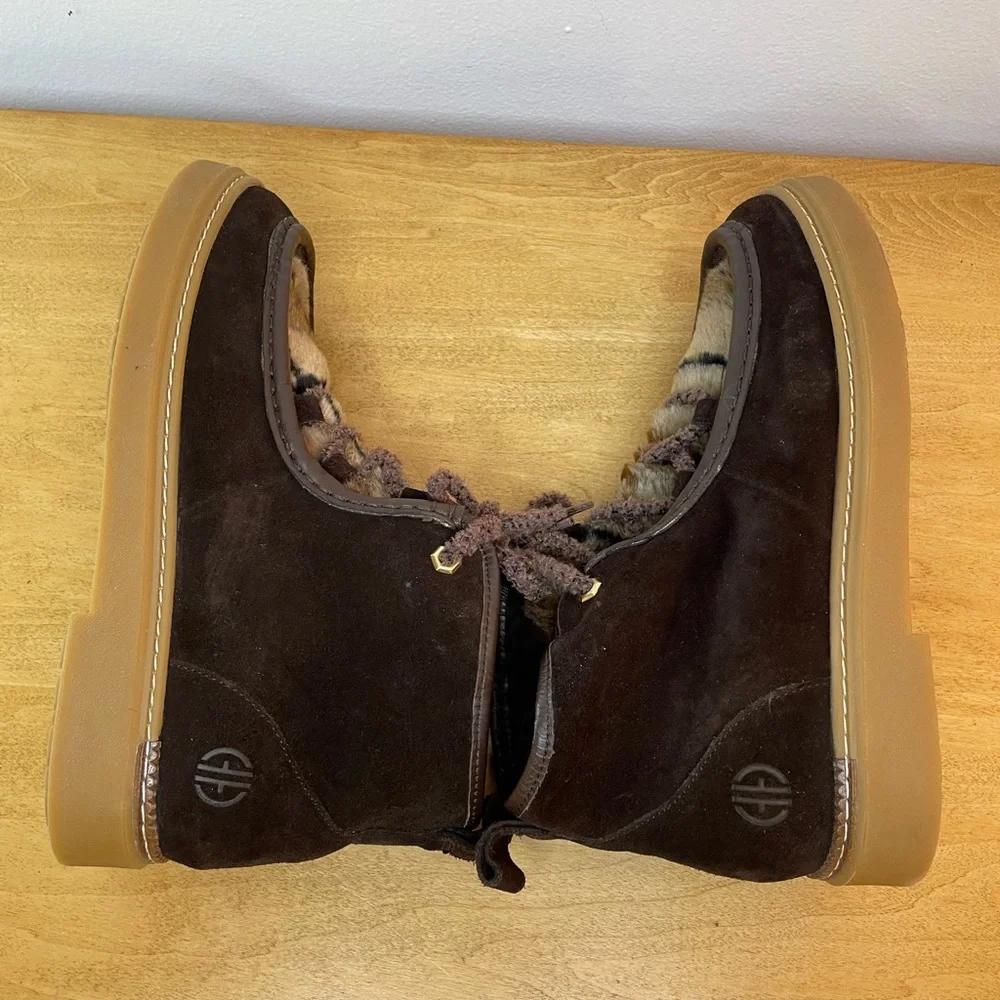 Cole Haan Women's Boots All-Day Summit Chukka Suede Size 8‎